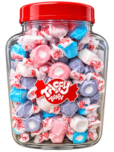 Load image into Gallery viewer, Assorted Berries & cream salt water taffy gift jar