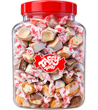 Load image into Gallery viewer, Assorted Chocolate salt water taffy gift jar
