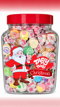 Load image into Gallery viewer, Assorted Christmas salt water taffy gift jar