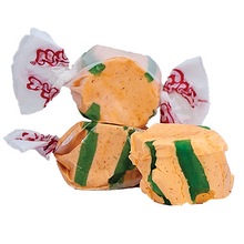 Load image into Gallery viewer, Chili mango salt water taffy 500g bag