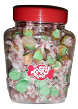 Load image into Gallery viewer, Assorted apple salt water taffy gift jar