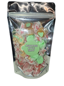 Assorted Apple salt water taffy 200g pouch