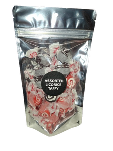 Assorted Licorice salt water taffy 200g pouch