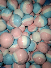Load image into Gallery viewer, Freeze dried Rocket pop salt water taffy Before and After
