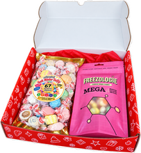Load image into Gallery viewer, Assorted salt water taffy and freeze dried skittles
