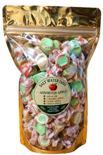 Load image into Gallery viewer, Assorted Apple salt water taffy 500g pouch
