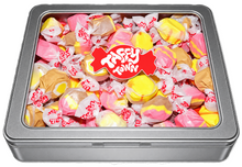 Load image into Gallery viewer, Assorted Banana salt water taffy gift tin
