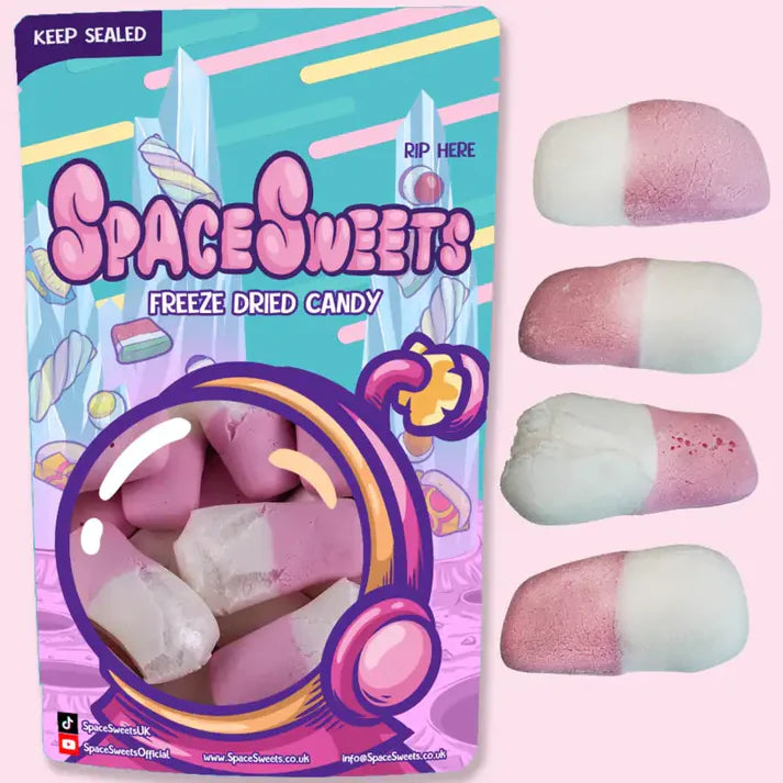 Freeze Dried Drumstick Squashies Original Raspberry & Milk Flavour