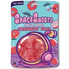 Load image into Gallery viewer, Freeze dried sour strawberry rings

