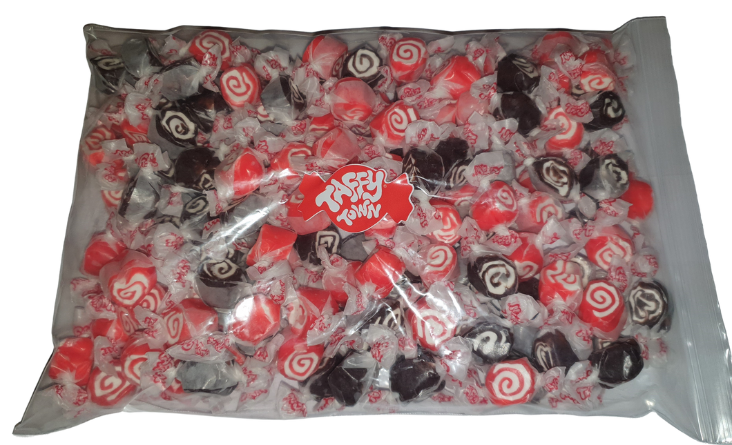 Assorted Licorice salt water taffy 1kg bag