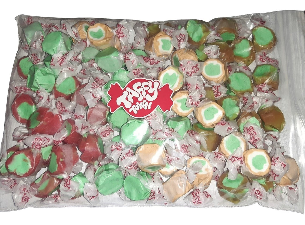 Assorted Apple salt water taffy 500g bag