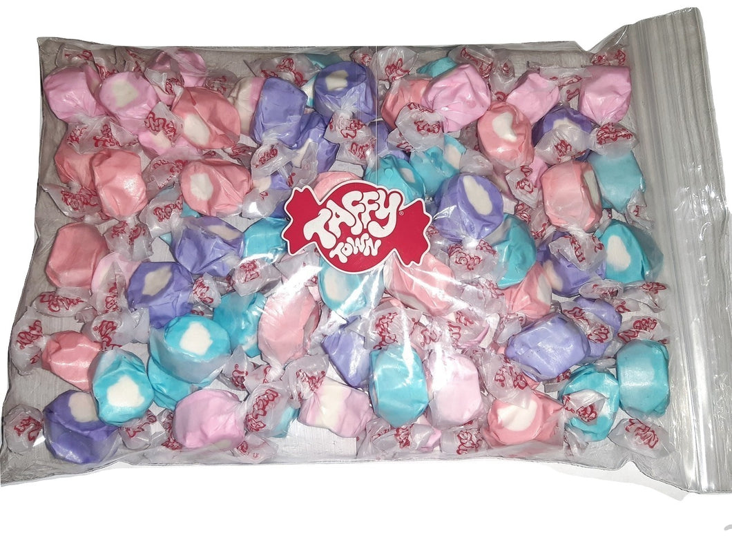 Berries & creme salt water taffy 500g bag