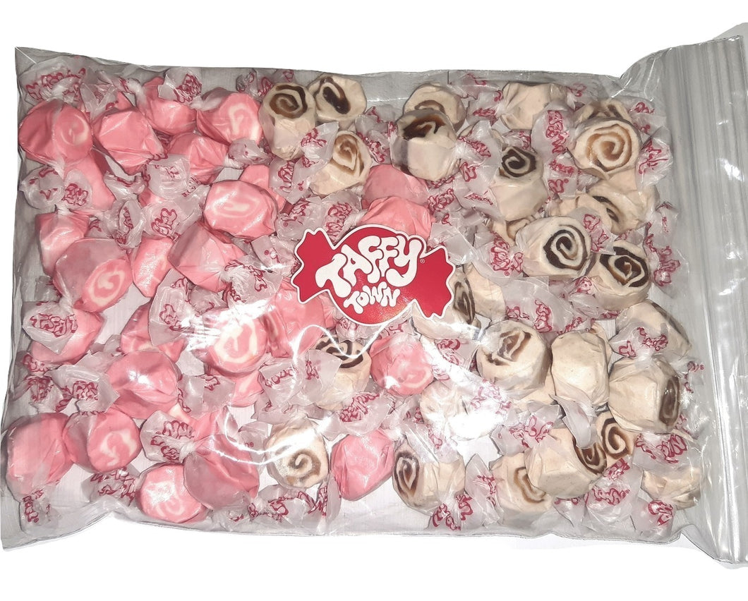 Assorted Cinnamon salt water taffy 500g bag