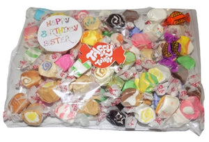 Assorted salt water taffy "Happy birthday sister" 500g bag