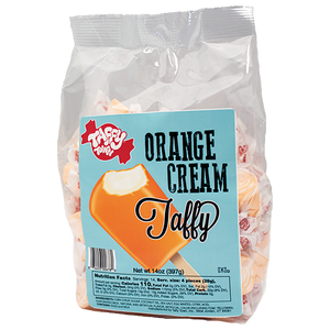 Orange cream salt water taffy Retro bag (397g)