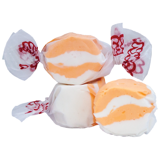 Peaches & cream salt water taffy 200g bag