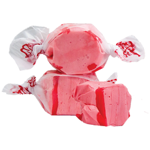 Load image into Gallery viewer, Assorted Strawberry salt water taffy jar
