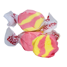 Load image into Gallery viewer, Assorted strawberry salt water taffy gift tin
