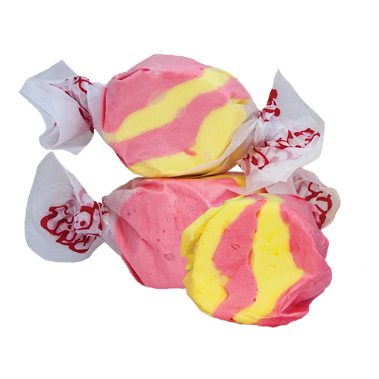 Strawberry & Banana salt water taffy 2.5lb bag