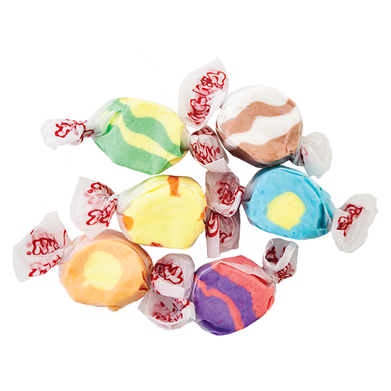 Assorted Tropical mix salt water taffy gift tin