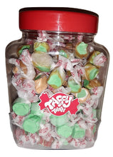Load image into Gallery viewer, Assorted apple salt water taffy gift jar
