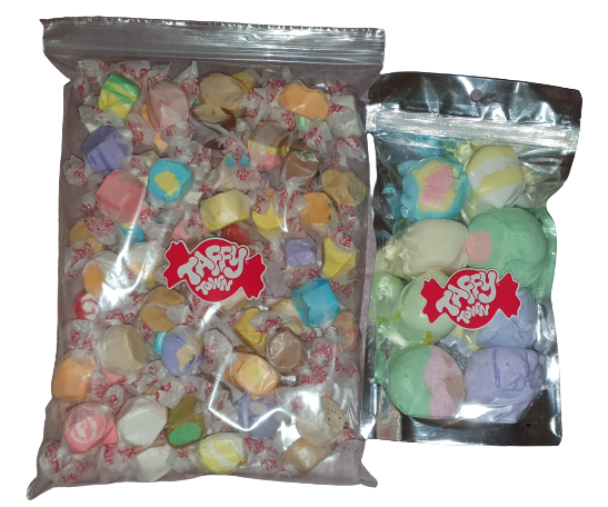 Assorted salt water taffy combo box