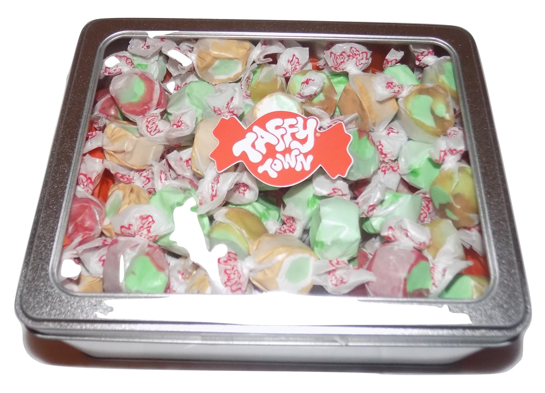 Assorted Apple salt water taffy gift tin