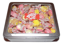 Load image into Gallery viewer, Assorted Banana salt water taffy gift tin

