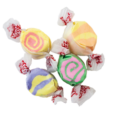 Load image into Gallery viewer, Assorted lemonade salt water taffy gift jar
