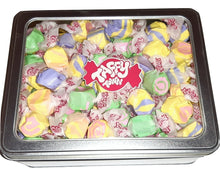 Load image into Gallery viewer, Assorted lemonade salt water taffy gift tin
