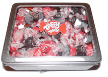 Load image into Gallery viewer, Assorted licorice salt water taffy gift tin
