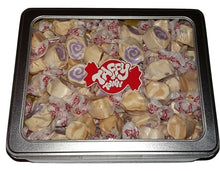 Load image into Gallery viewer, Assorted peanut butter salt water taffy gift tin
