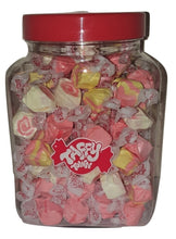 Load image into Gallery viewer, Assorted Strawberry salt water taffy jar
