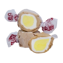 Load image into Gallery viewer, Banana cream pie salt water taffy 2.5lb bag
