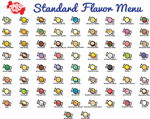 Caramel swirl salt water taffy 500g bag