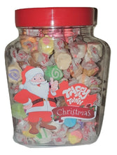 Load image into Gallery viewer, Assorted Christmas salt water taffy gift jar
